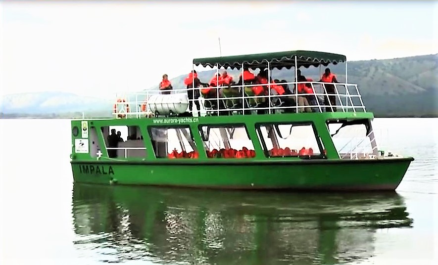 boat cruise in lake mburo national